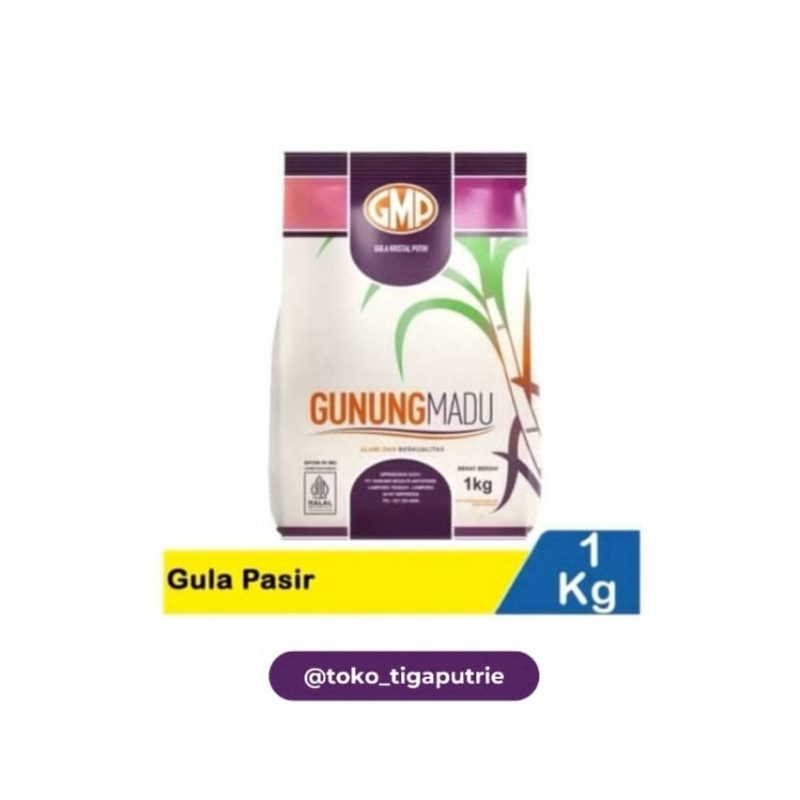 

GMP Gula Pasir Gunung Madu 1kg