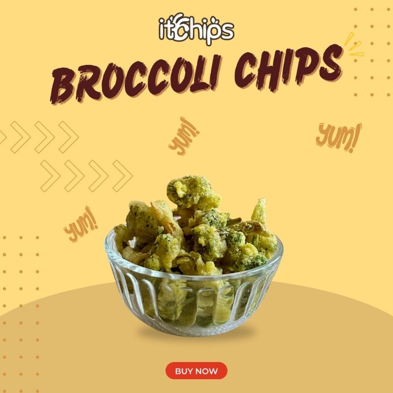 

Brokoli Itchips | Snack Sehat Tanpa Bahan Pengawet (100% Original)