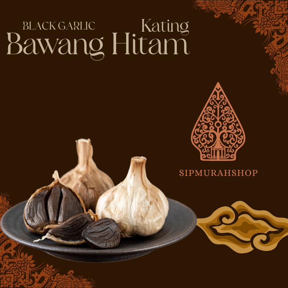 

Bawang Hitam Kating Black Garlic Sweet Bulbs 250 Gram Ekonomis 250 Gr