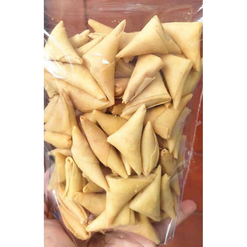 

Samosa Abon Ayam Manis Pedas Sarikaya 250 Gram