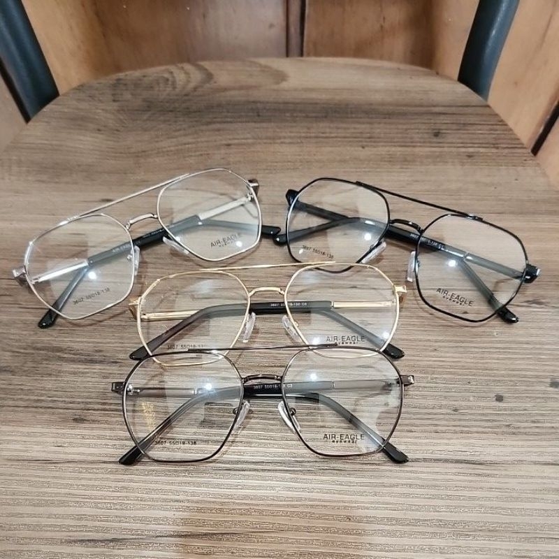 Frame Kacamata//Pria//Dewasa-Remaja//Lebar