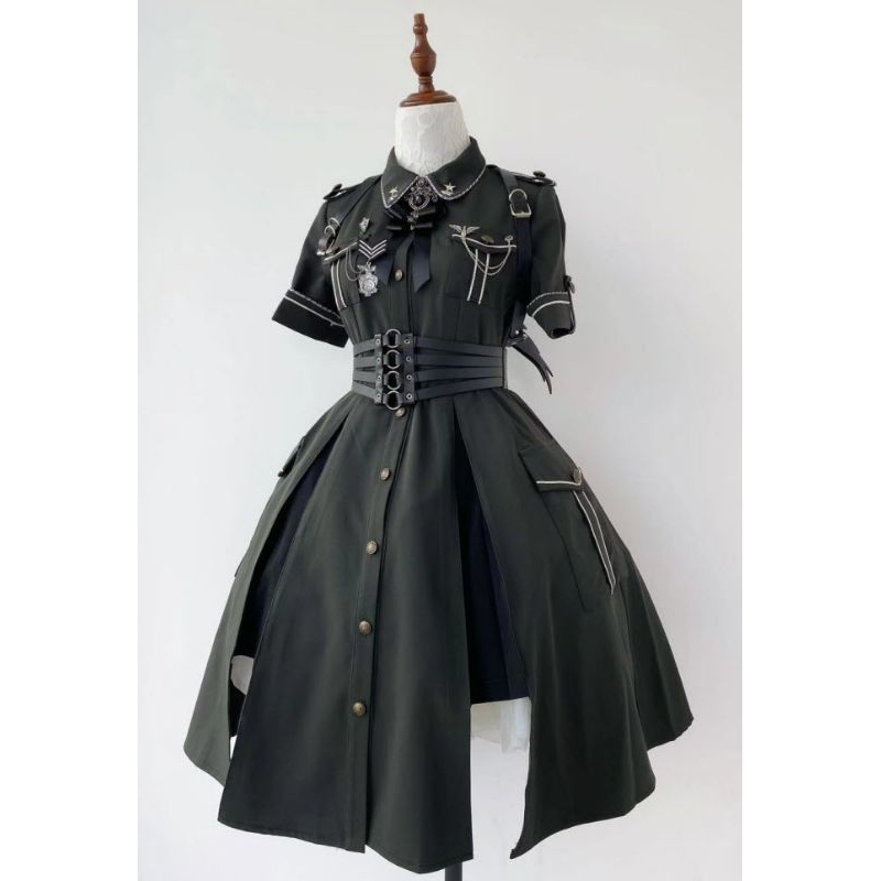 The Gothic Soldier Military Lolita Dress