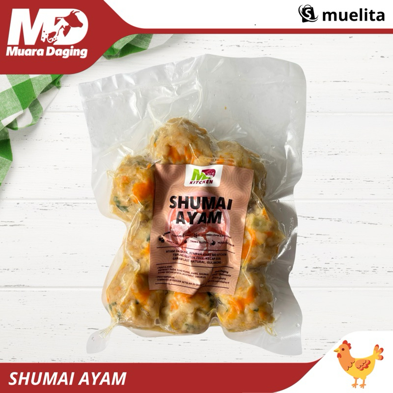 

MD KITCHEN Shumai Ayam 230-250gr - TANPA TELUR, GLUTEN FREE & BABY & KIDS APPROVED!!✨