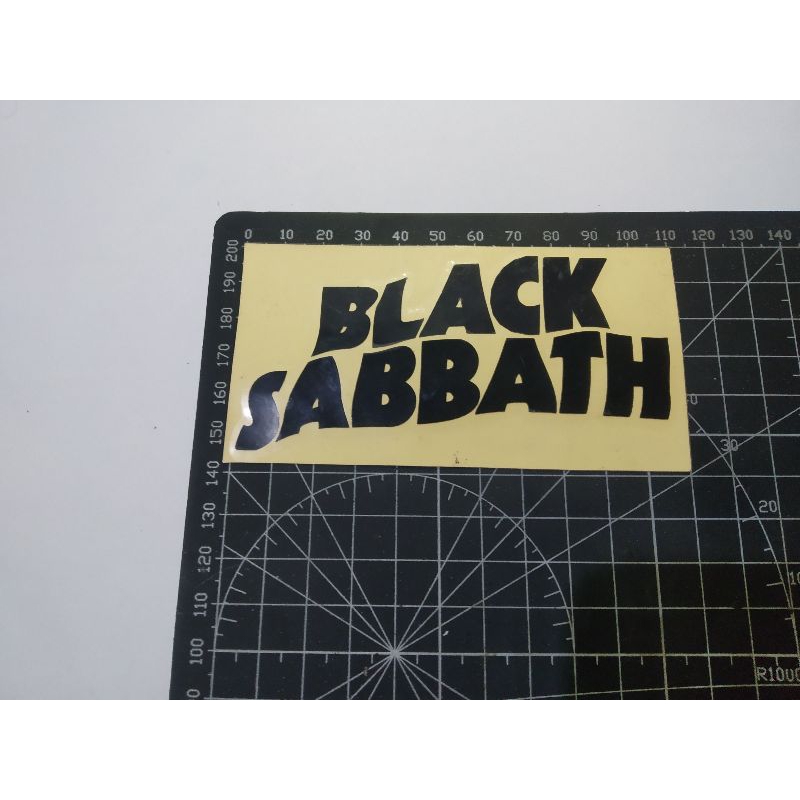 

stiker cutting black sabbath