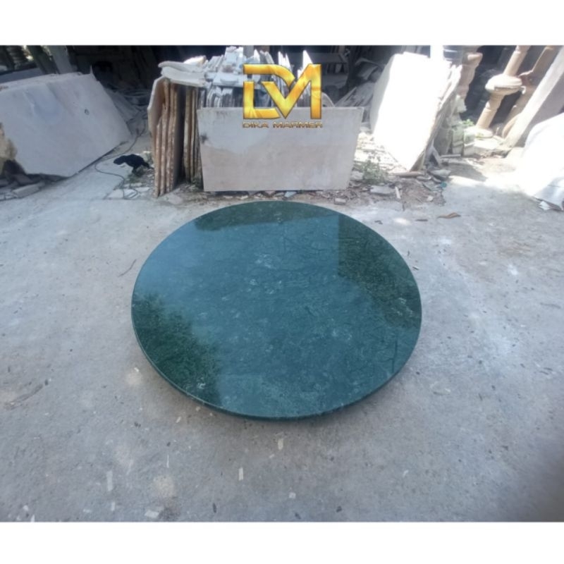 Daun Meja ( Top Table ) Bahan Batu Import Verde India
