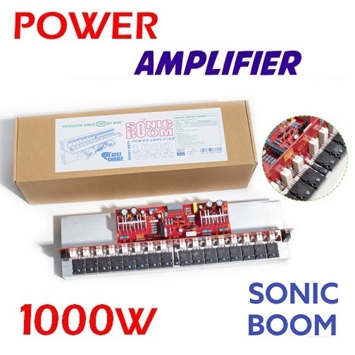 KIT POWER SONIC BOOM 1000W MONO 1000 WATT TRANSISTOR TOSHIBA ASLI AUDIO SOUND SYSTEM