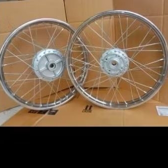 Pelek Vleg Jari-jari Depan Belakang Motor Honda Supra x lama Original