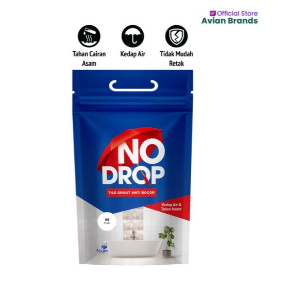 SEMEN PENGISI NAT ANTI BOCOR NO DROP KERAMIK GRANIT BAK KAMAR MANDI TILE GROUT