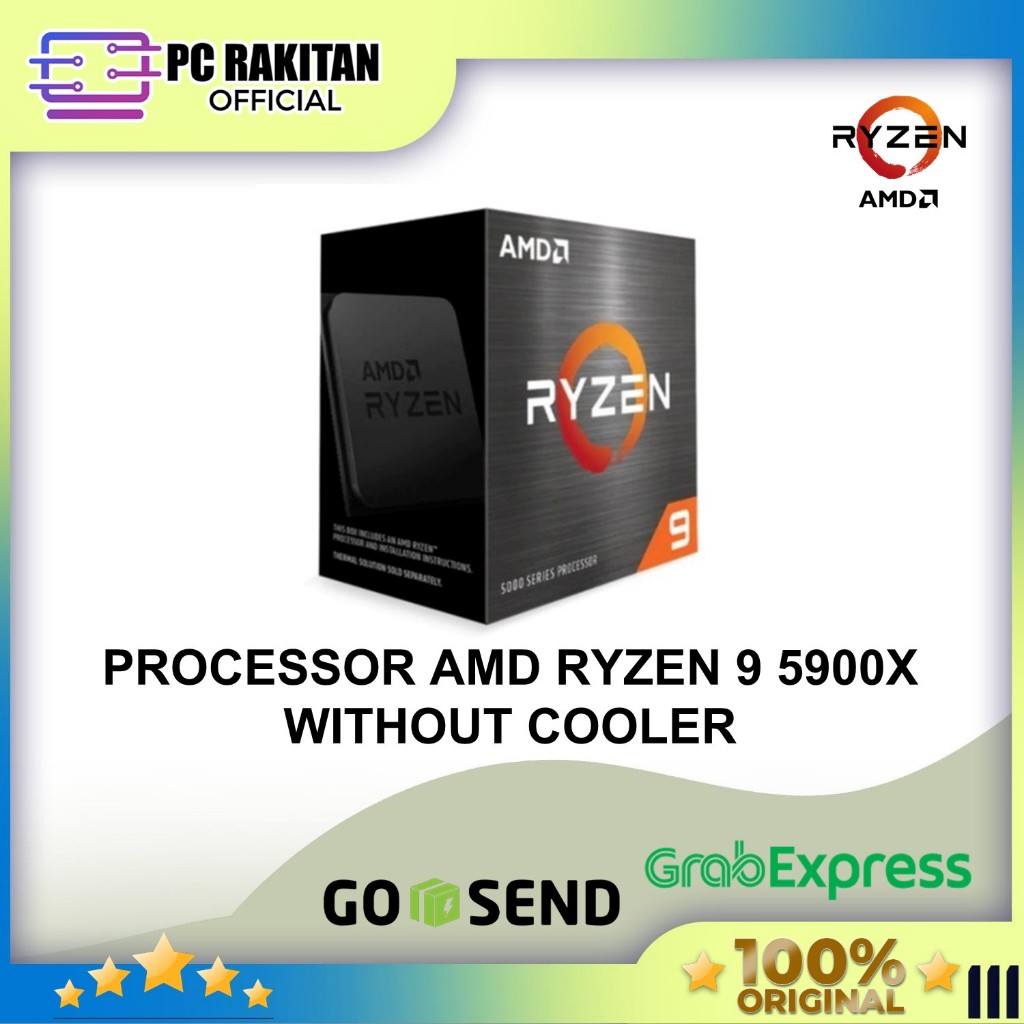 Processor Amd Ryzen 9 5900X Without Cooler