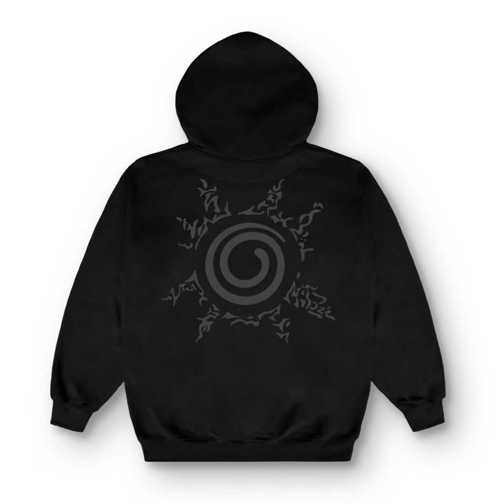 BOZZE Anime Hoodie Heavysoft Naruto | Kurama | Seal | 9 tails
