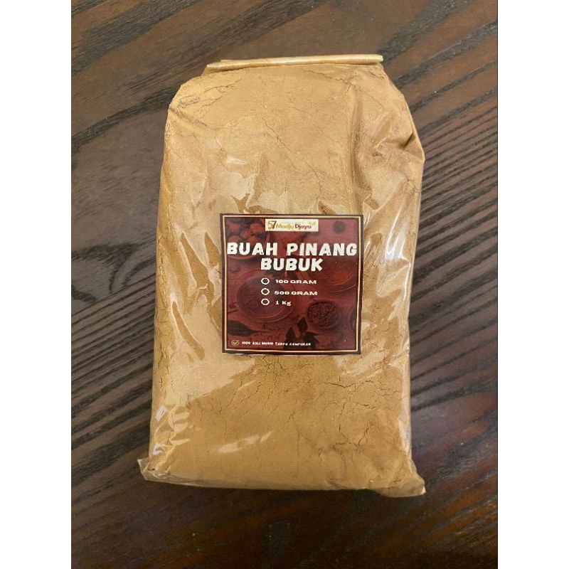 

Pinang / Jambe bubuk 500 gram murni tanpa campuran