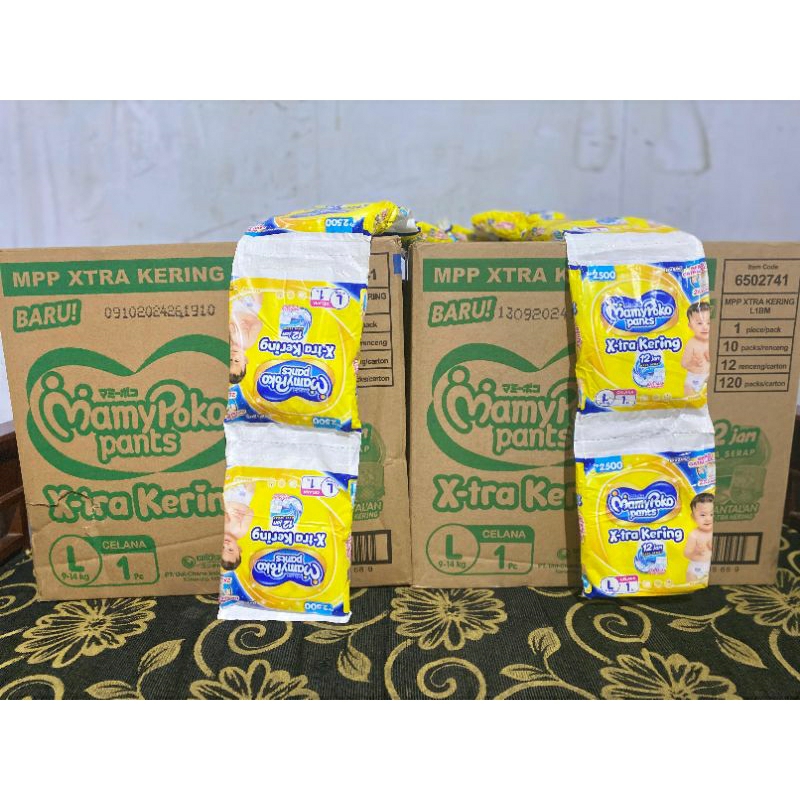 1 Karton Pampers MAMY POKO PANTS Ukuran L