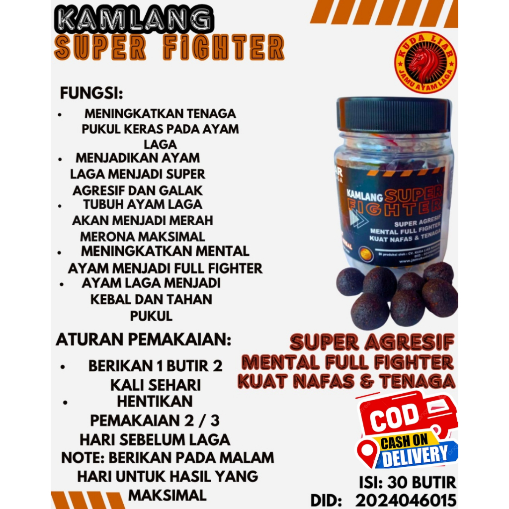 Jamu Ayam Aduan Pukul Keras Obat Jamu Ayam Aduan Tahan Pukul Full Dopping