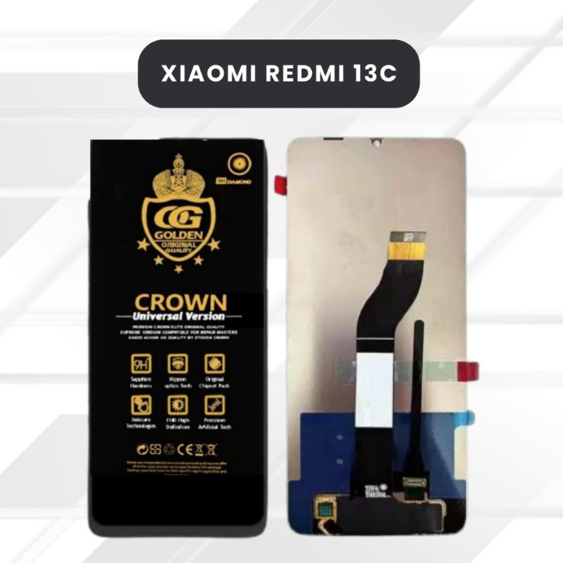 LCD XIAOMI REDMI 13C 4G / 5G REDMI 13R POCOPHONE C65 TOUCHSCREEN FULL SET / LCD COMPLETE ORIGINAL LC