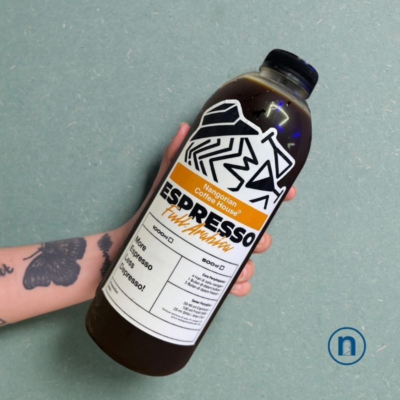 

Espresso Konsentrat Cair Kopi Full Arabika 1000 ml
