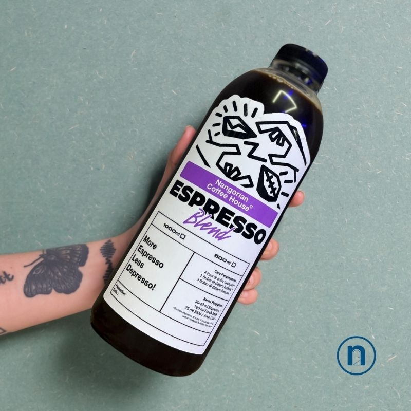 

Espresso Cair Kopi Konsentrat Blend (Arabika & Robusta) 1000 ml