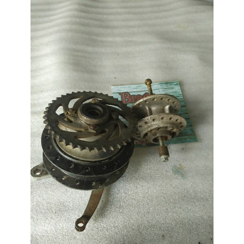 tromol suzuki rgr set depan belakng