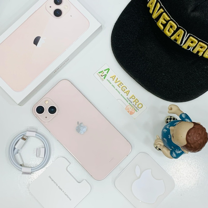 Second iphone 13 128gb pink garansi resmiibox