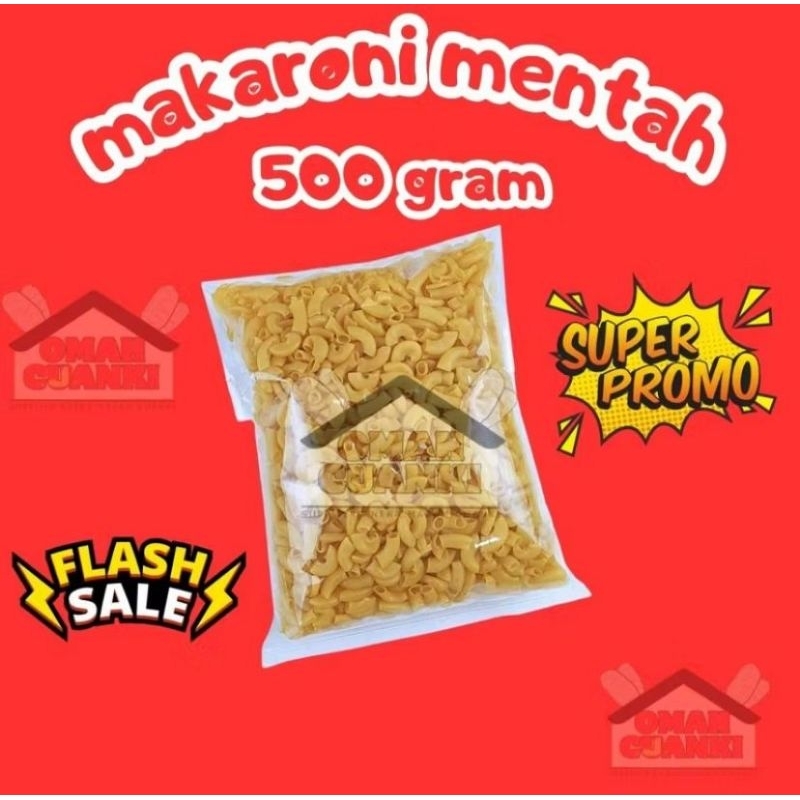 

Makaroni Mentah Makaroni Bantat 500 Gram