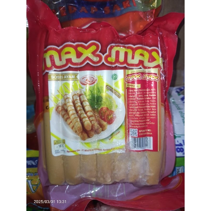 

sosis ayam 500 gram