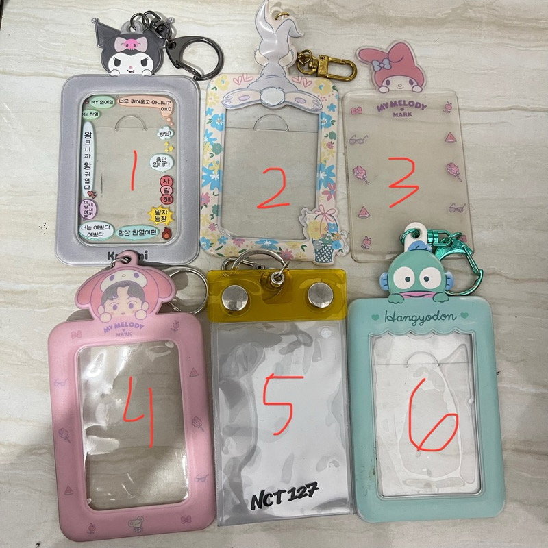 Preloved cahol murah card holder kpop my melody sanrio honggyeodon hongyodeon bunny kelinci nct 127 
