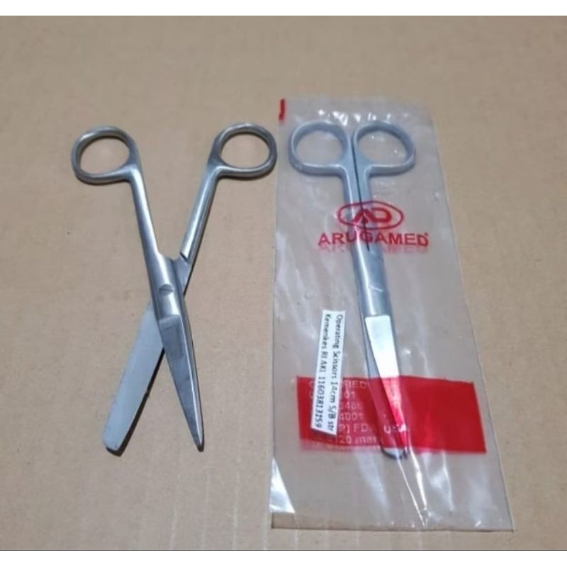 

Gunting Tajam Tumpul Lurus & Bengkok Steinless Steel
