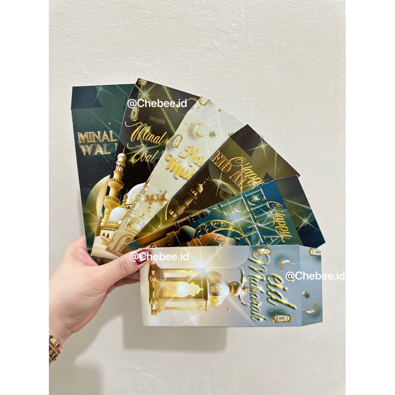 

Amplop Lebaran 2025 Isi 6pcs ( Design Premium )