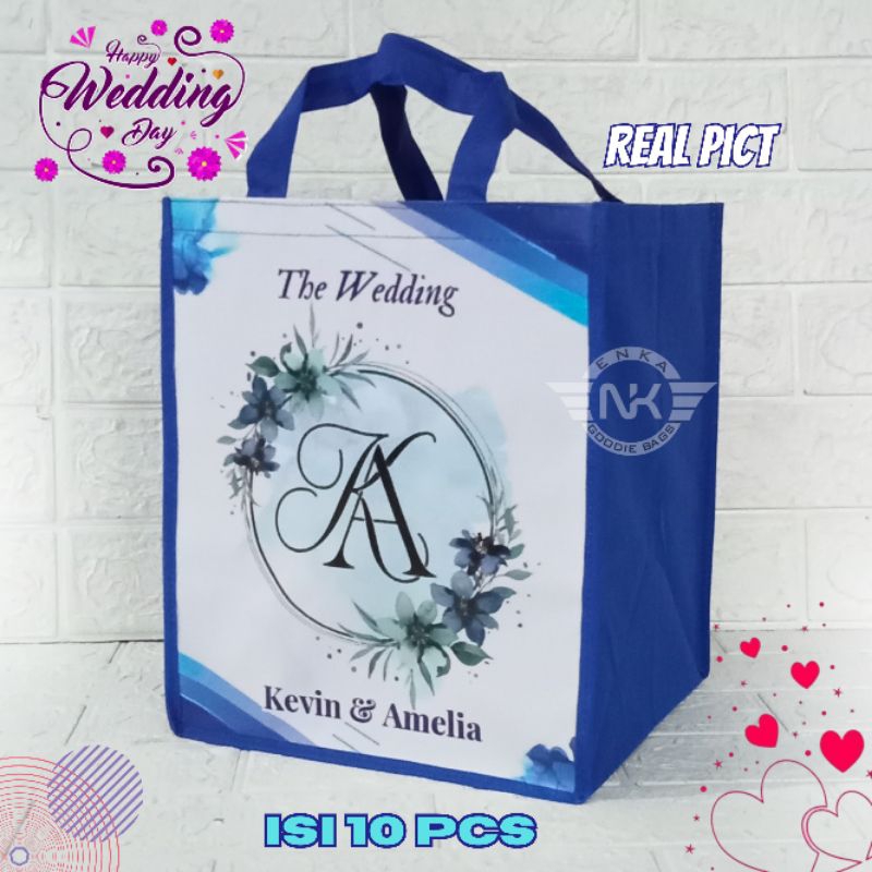 

Tas Souvernir Pernikahan / Tas Wedding / Tas Hajatan / Harga per 10 pcs