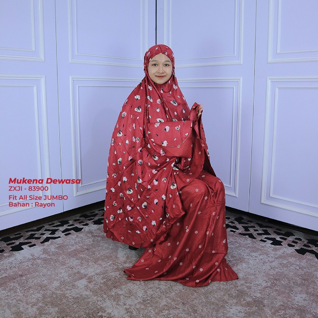 MUKENA BATIK DEWASA MUKENA CANTIK MUKENA UKURAN STANDAR RUKUH CANTIK RUKUH DEWASA RIA BATIK SOLO