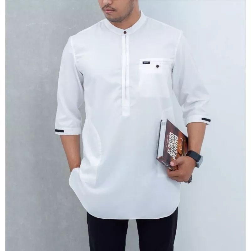 Koko Kurta Lengan 3/4 Bahan Toyobo Fodu Premium