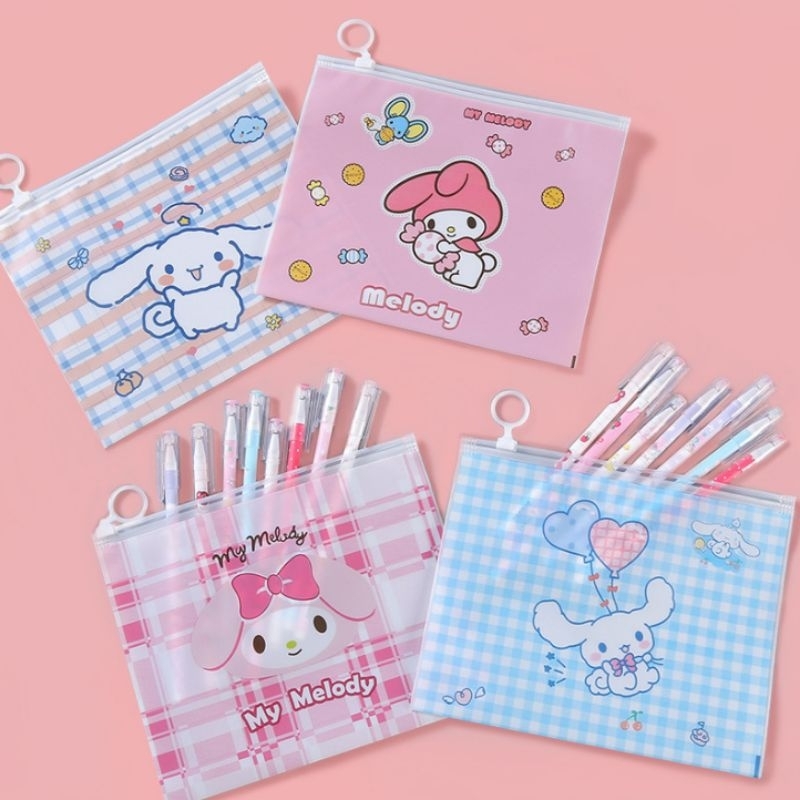 

pouch ziplock / tempat pensil / pouch zipper bag / travel pouch kosmetik