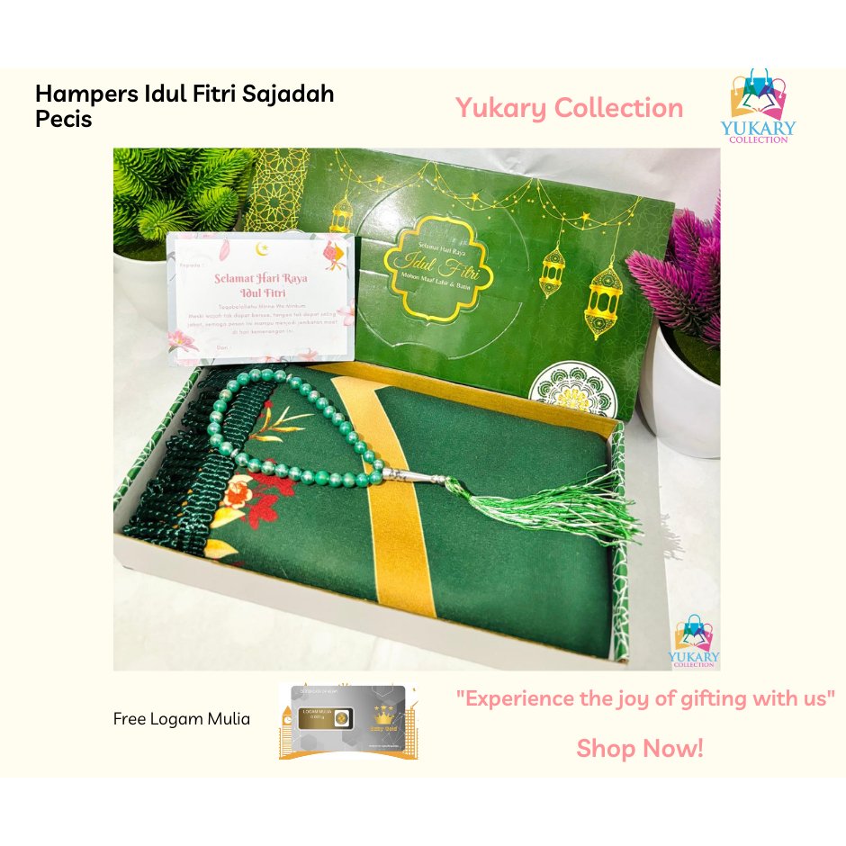 Hampers Idul Fitri/ Hampers Sajadah Peci/ Hampers Cowok/ Hampers Ramadhan Box Idul Fitri