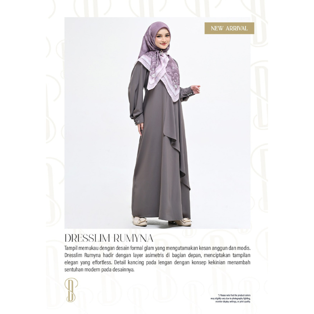 Rabbani - Dresslim Rumyna / Gamis Dresslim Rabbani Terbaru Original Murah