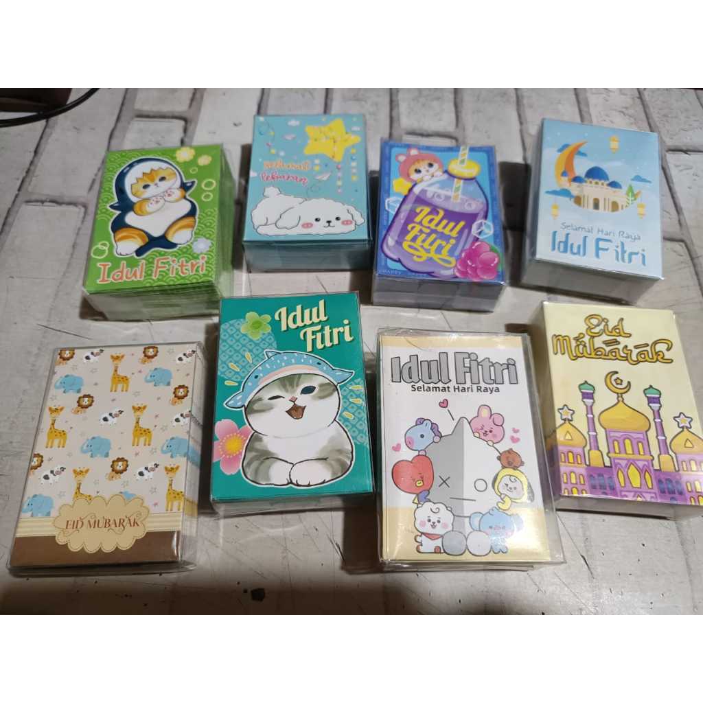 

Amplop Lebaran isi 50 Amplop Motif Lucu Angpao Lebaran