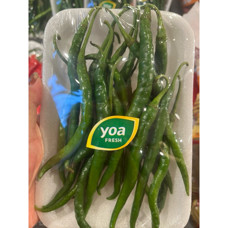 

Yoa Fresh Cabe Keriting Hijau 100 gr