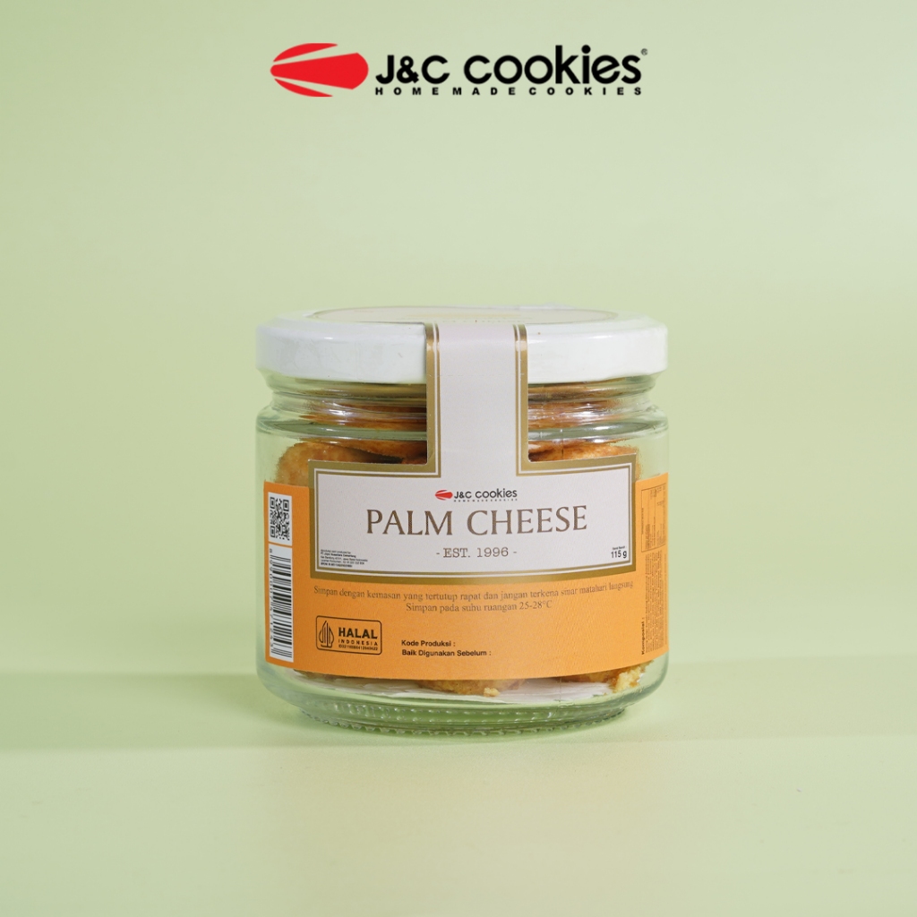 

Kue Kering Palm Cheese JNC J&C Cookies Jar Kaca