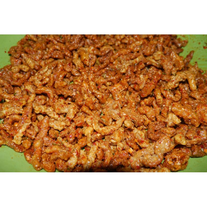 

usu crispy pedas daun jeruk 1/4 kg ( 250 gram )