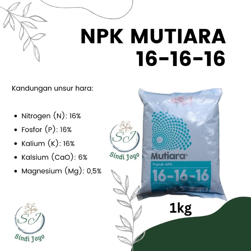 NPK Mutiara 16-16-16