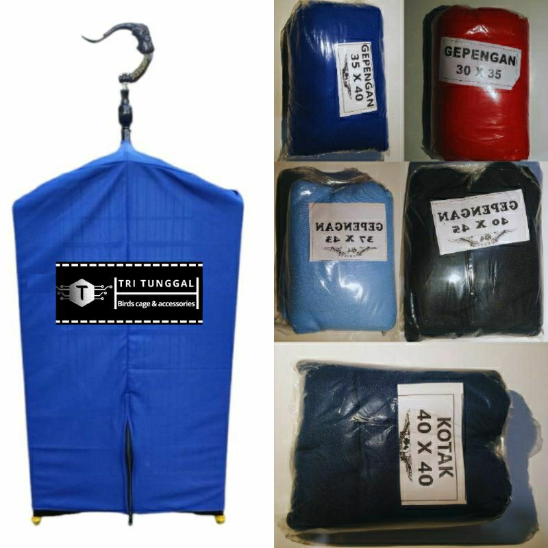 kerodong krodong tipis sangkar kosan,kotak no 1,2,3,4, krodong kandang burung