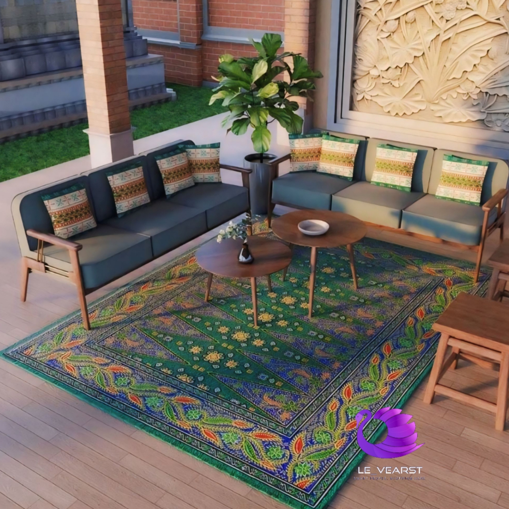 OSRTRICH Karpet 205×250 VARSA Permadani turki Bulu Empuk Ekspor Matras Premium