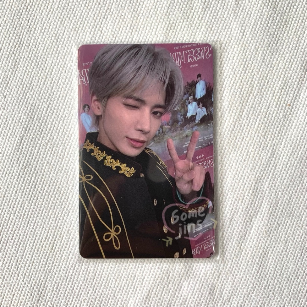TXT ld asm jkt taehyun lullaby ver photocard benefit Tomorrow x Together act sweet mirage concert ko