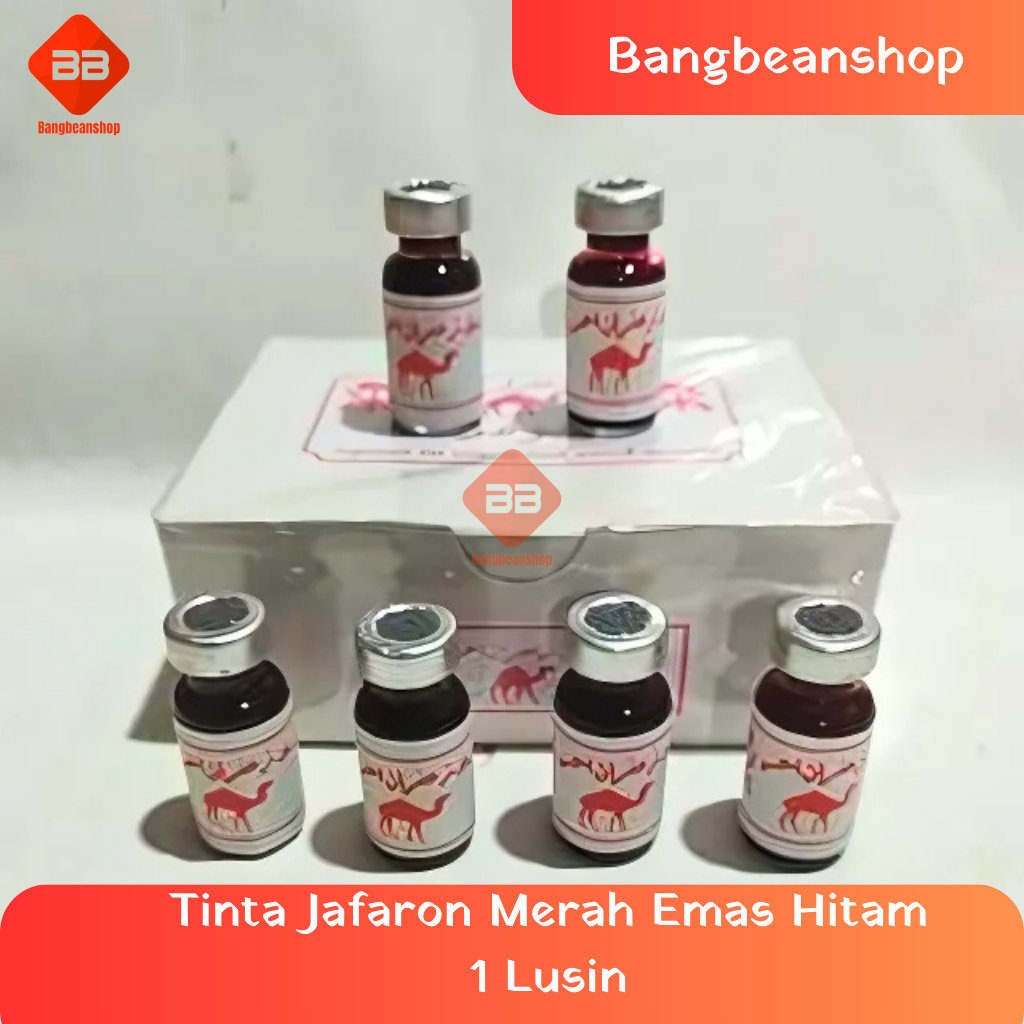 

Tinta Za'faron Ja'faron Jafaron Tulis 3 ml(1 Lusin) Toner Stationery