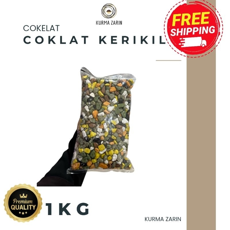 

Cokelat Kerikil Oleh-oleh Haji & Umroh 1kg Sameday Instan COD