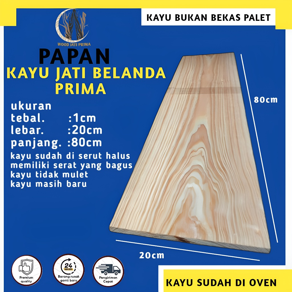 papan kayu jati belanda sudah di serut halus kualitas jati belanda PRIMA