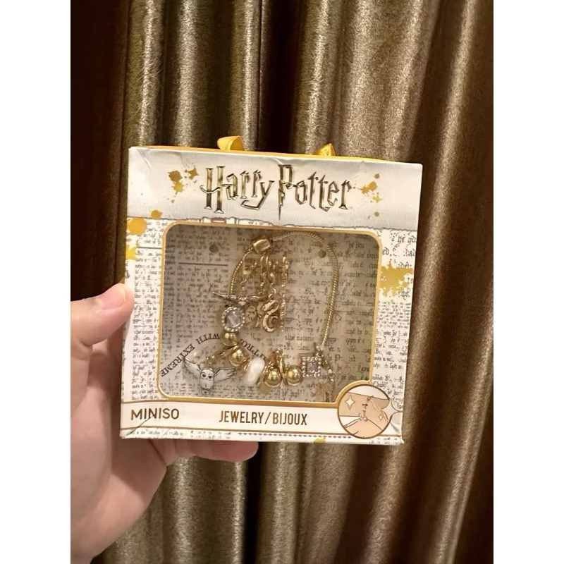 Gelang pandora Harry Potter X miniso 100% Original Official Miniso Diskon