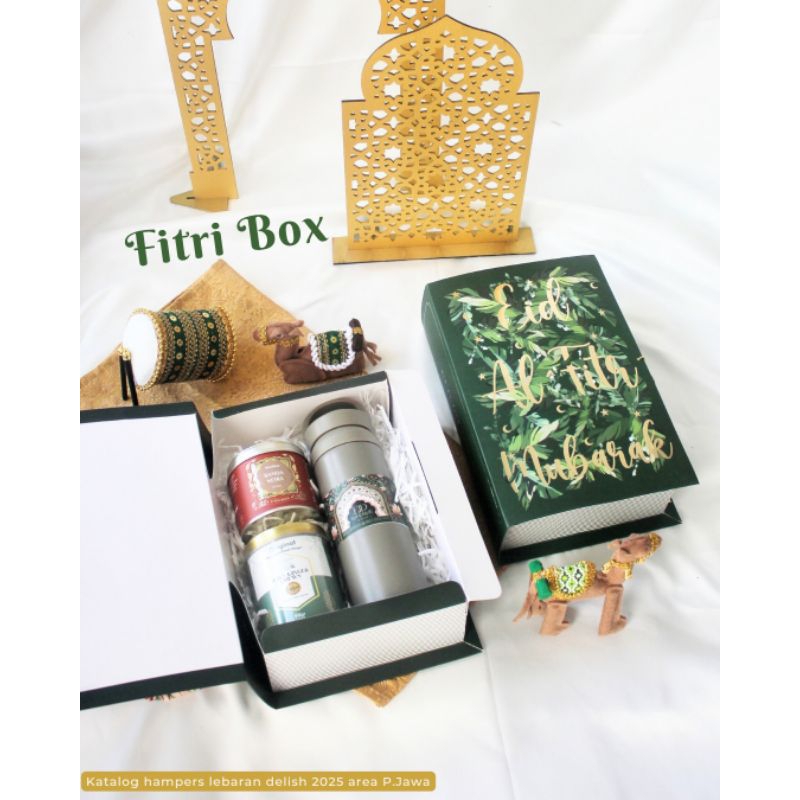 

Fitri Box Hampers Lebaran | Idul Fitri Parcel | delish.id Bekasi