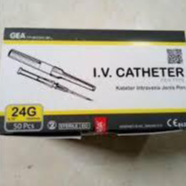 Gea Abocath Infus Set Kateter Jarum Infus