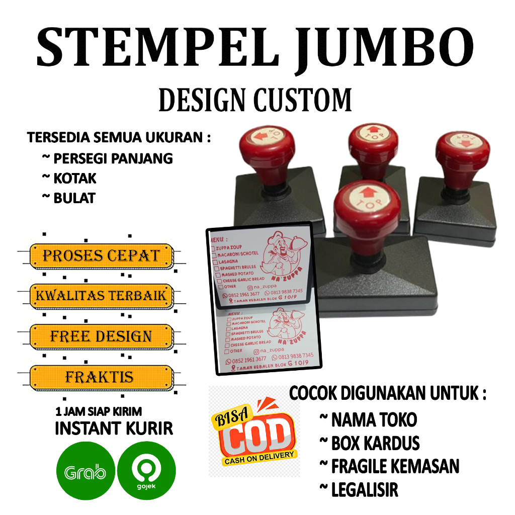 

Stempel Jumbo Flash / Stempel Kardus & Box / Stempel Jumbo Kertas/ Stempel Fragile ( Free Desain )