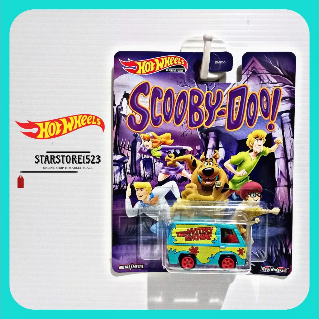 Hotwheels Premium The Mystery Machine Scooby Doo