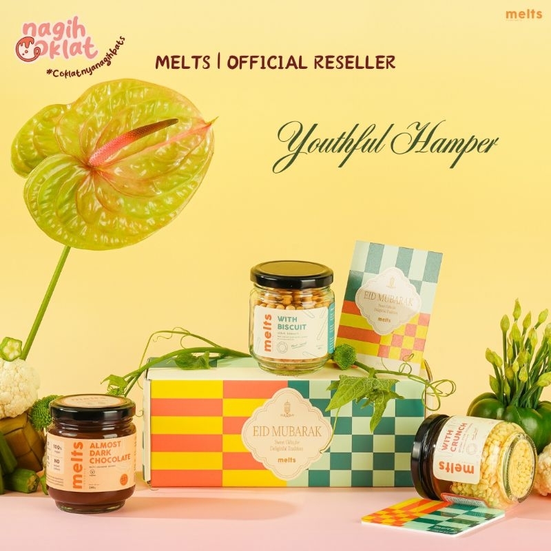 

MELTS Youthful Hampers Lebaran | Ramadan Idul Fitri Eid Mubarak | Hadiah Gift Set Kado Parcel Souvenir - @nagihcoklat